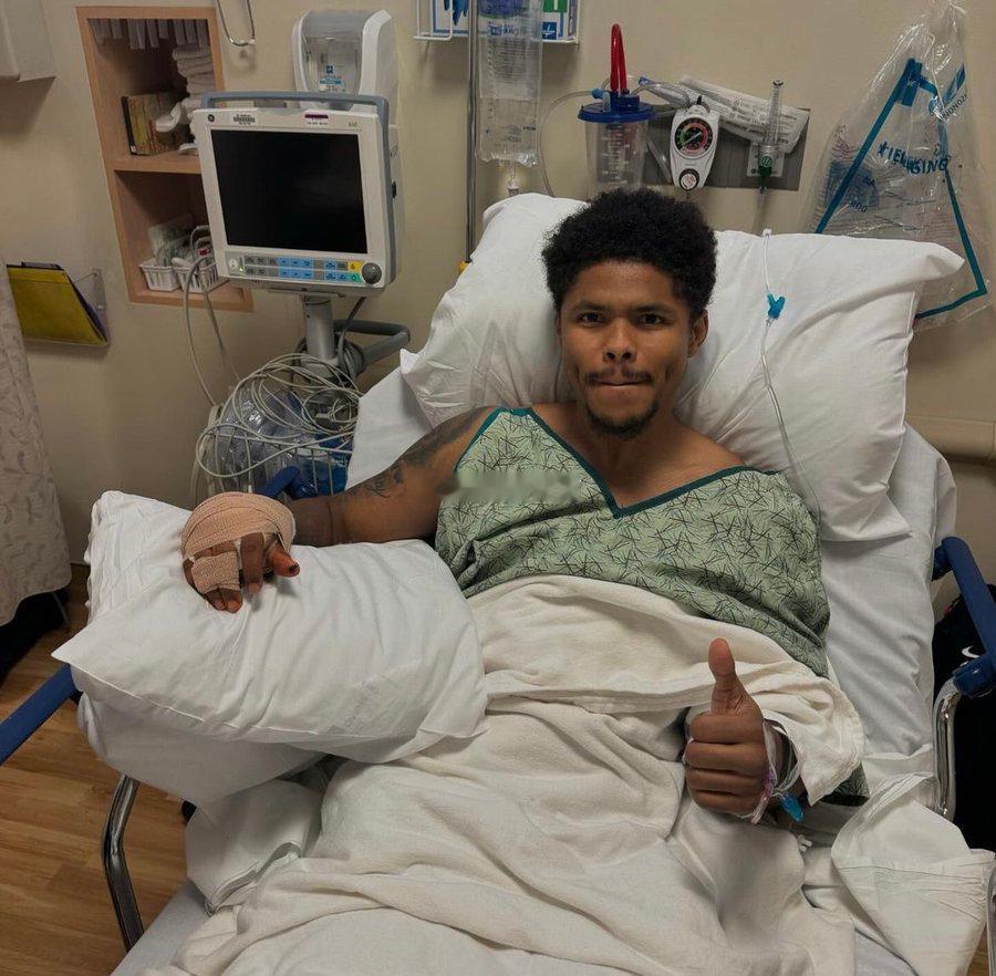 #拳坛速递# 沙克尔-史蒂文森（Shakur Stevenson）今天在 Ins