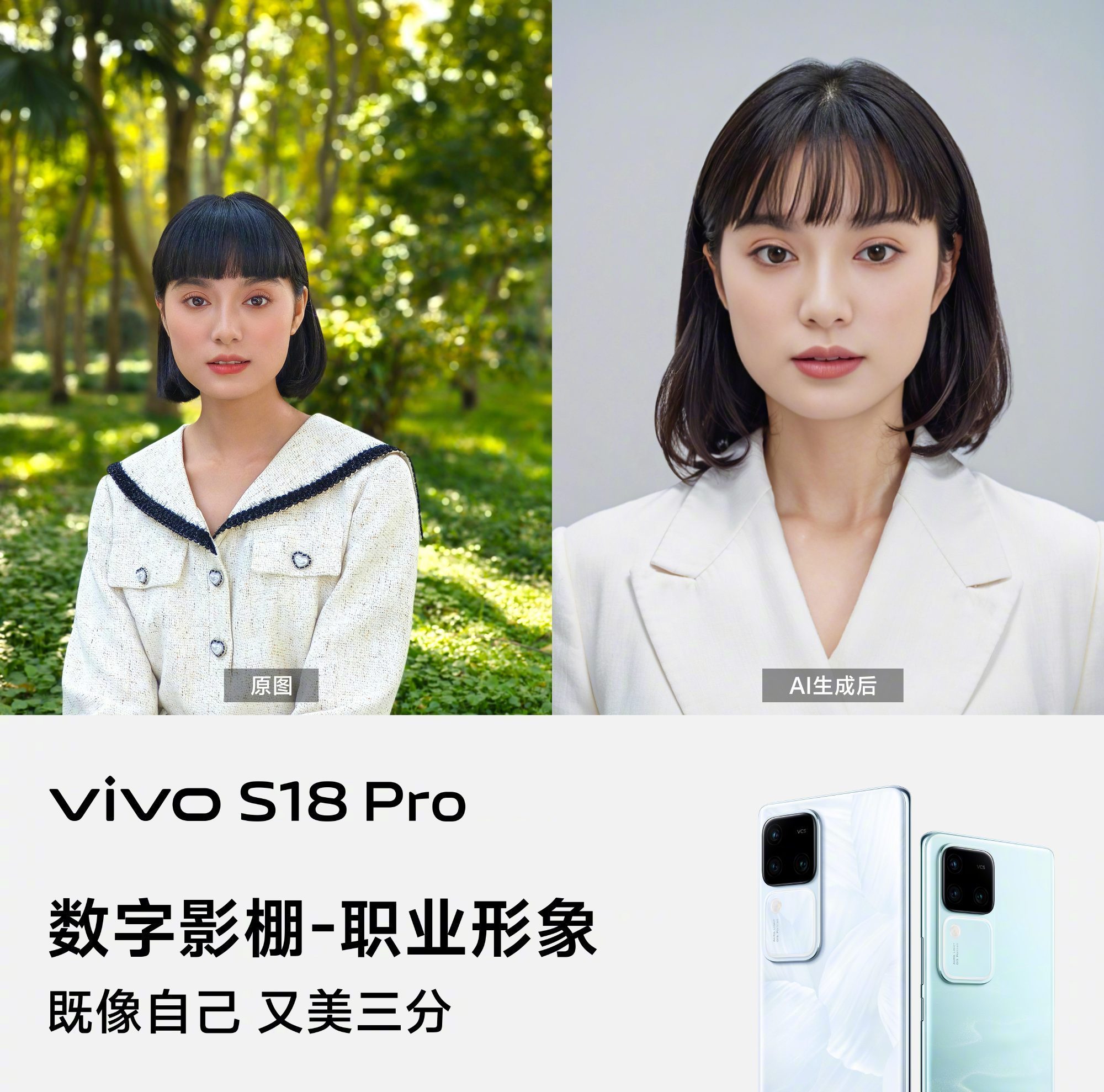 这次vivo S18系列算是拿捏了各位小姐妹的心了，首先就是前置5000超光感人