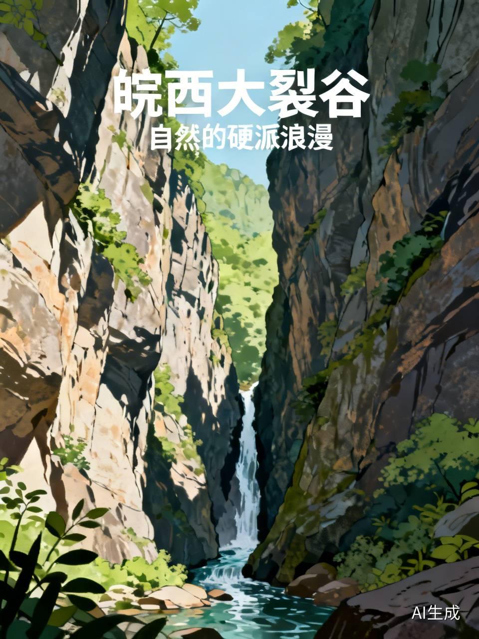 去年五一自驾去的皖西大裂谷，现在想起来还觉得当时没白开那120多公里的山路。
顺