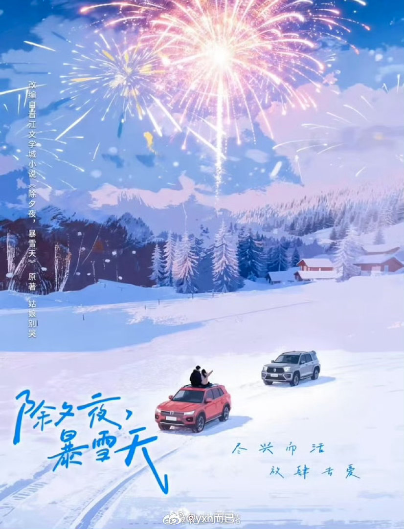 电视剧《除夕夜暴雪天》原著：姑娘别哭姑娘别哭又一部要影视化了怪不得她现在这部写得