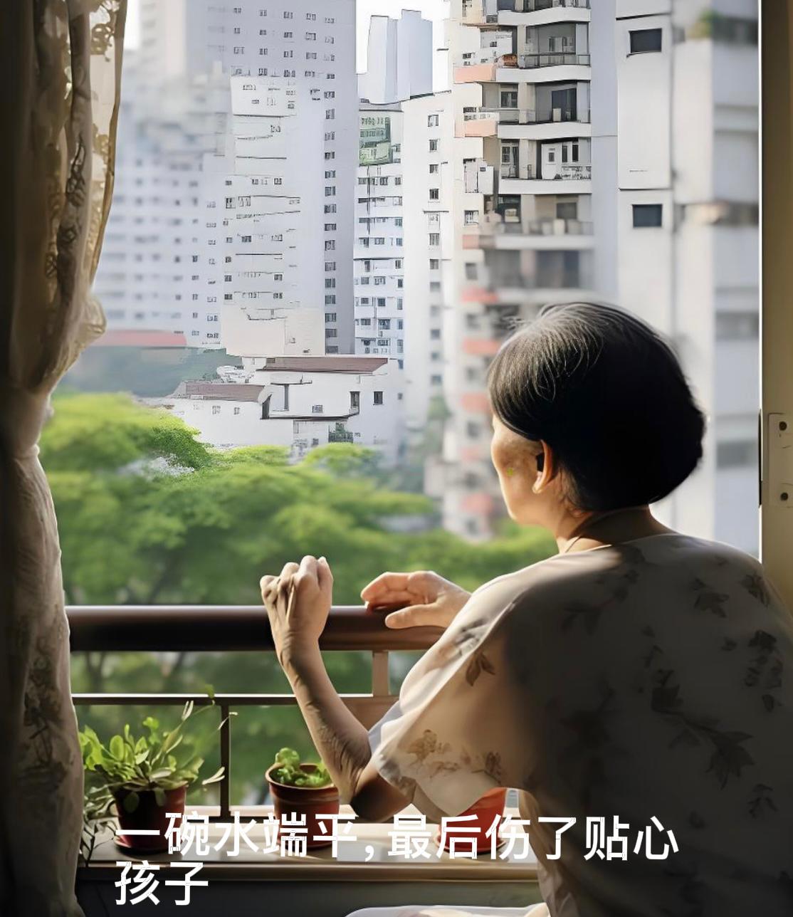 奉劝大家，特别是中老年人，别被“一碗水端平”困住了！

这句话听着公平，实则寒了