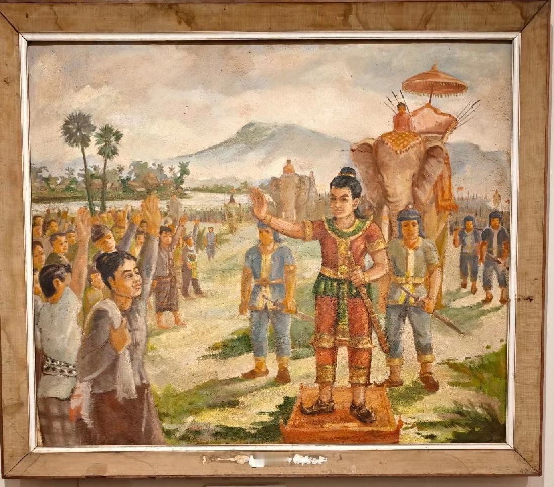 《诸神的殿堂》
——老挝首富投资5千万美元建立的老挝国家艺术博物馆。
     