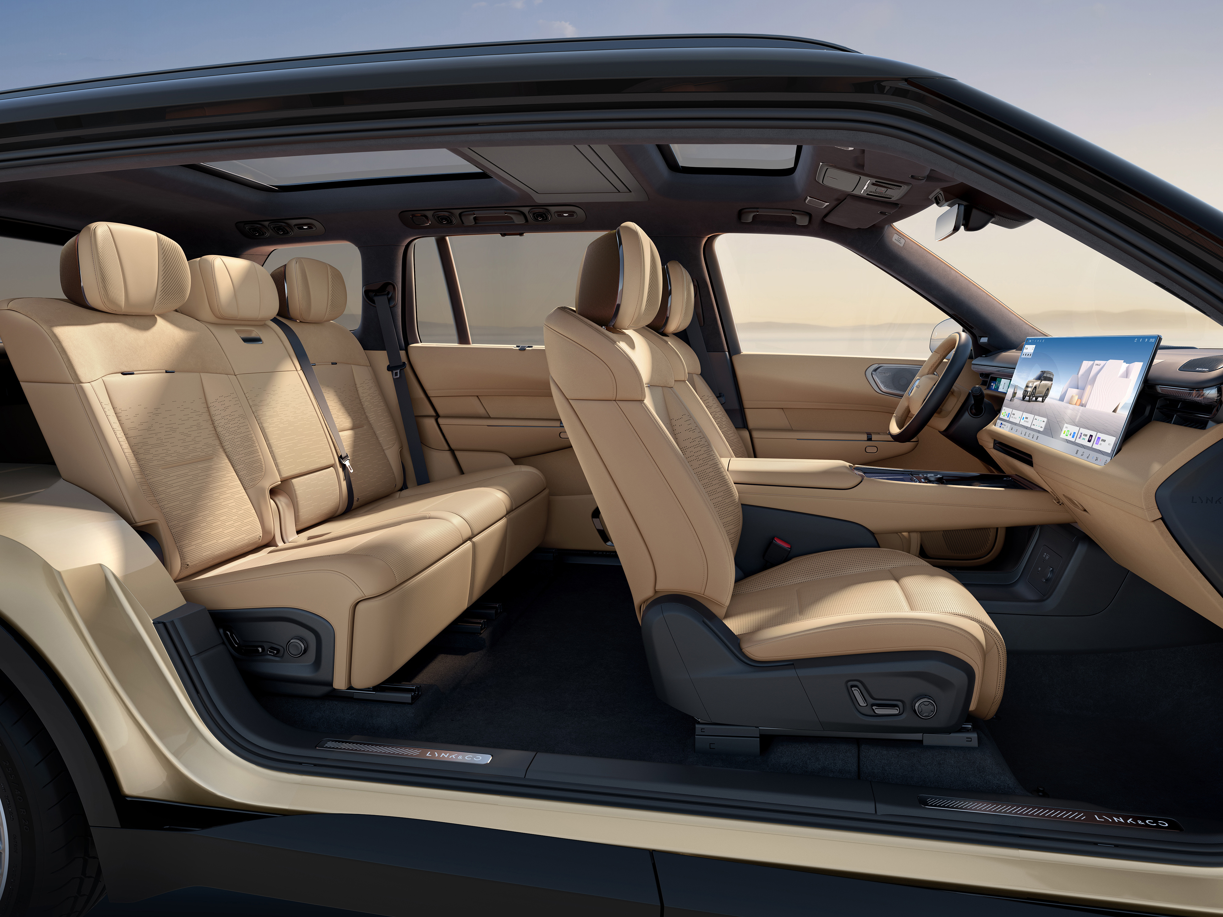 领克900大五座官宣亮相 领克900终于出大五座，这就对了，要舍得，舍得成大事舍