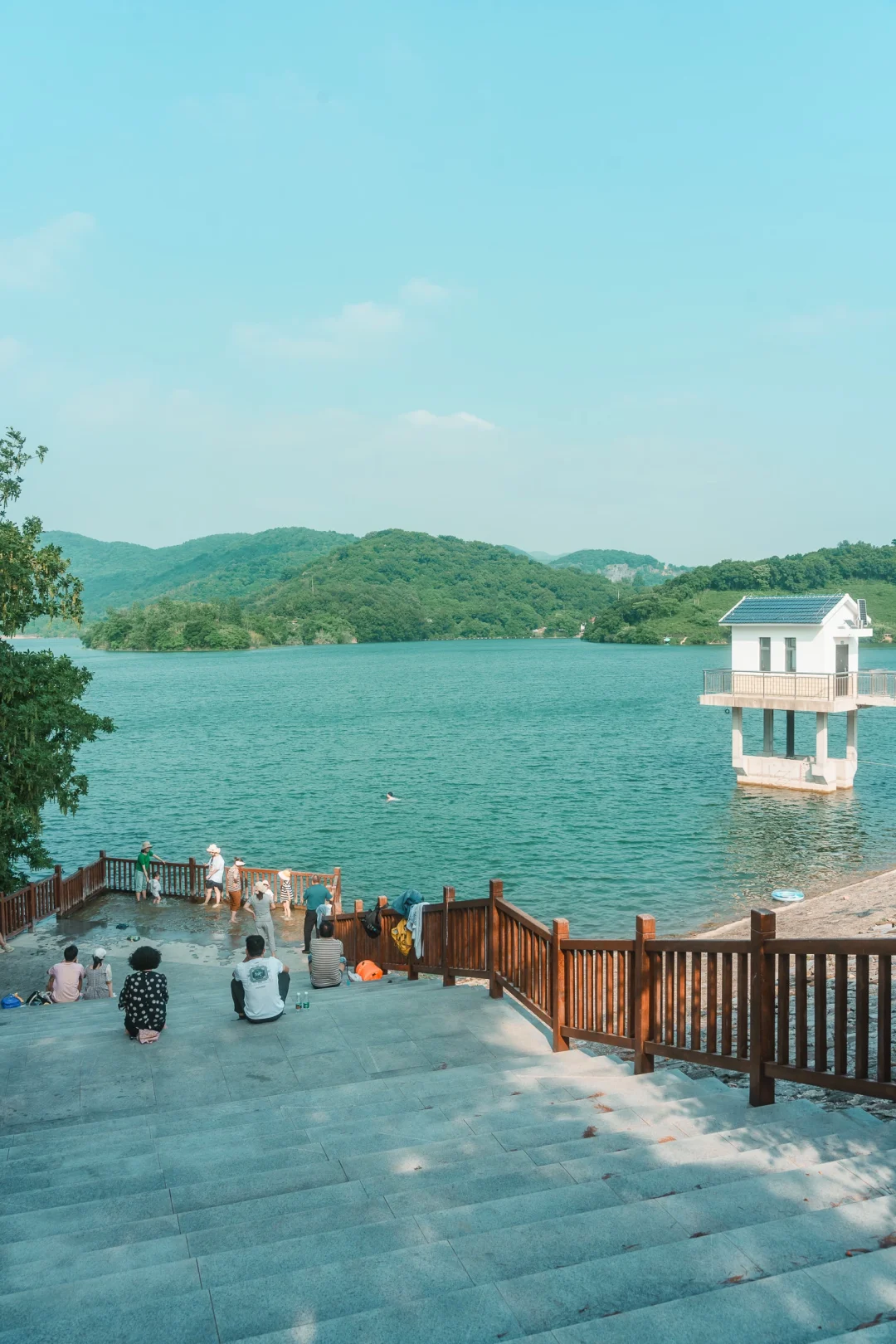 安基山水库，南京汤山宝藏露营打卡地