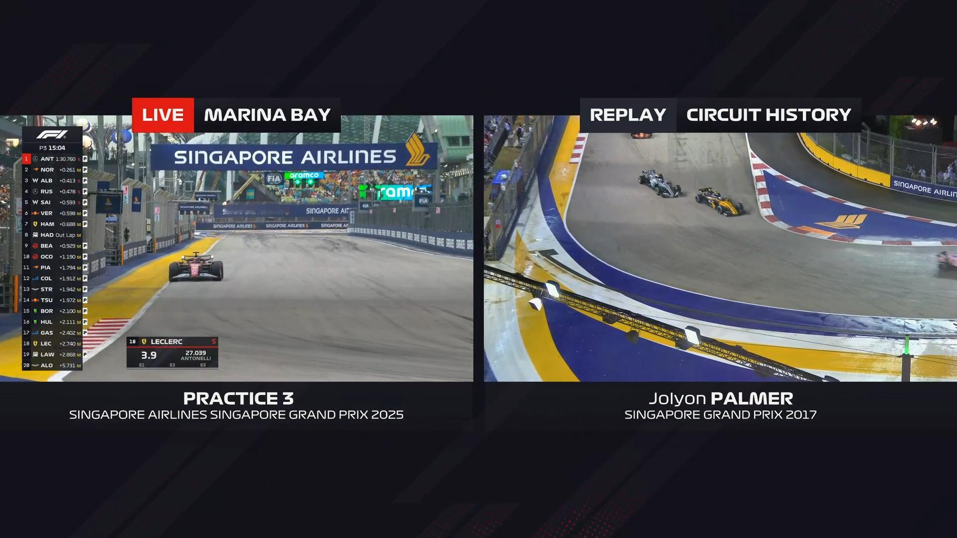 F1 TV正直播着，Alex Jacques突然大喊：“看这个！”我还以为咋了，
