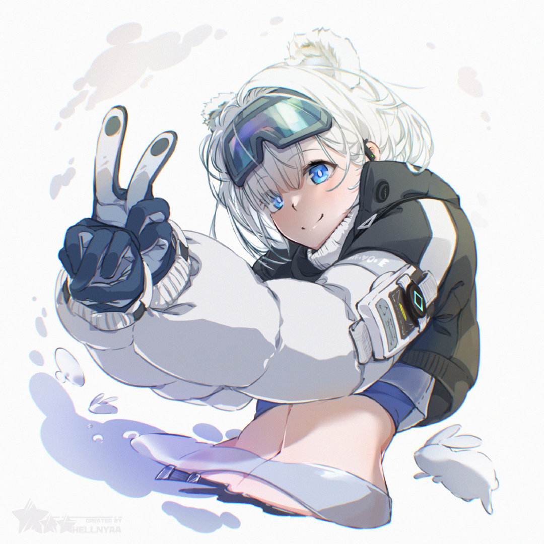 昼雪——明日方舟：终末地——画师: へるにゃー(hellnyaa)，网页链接