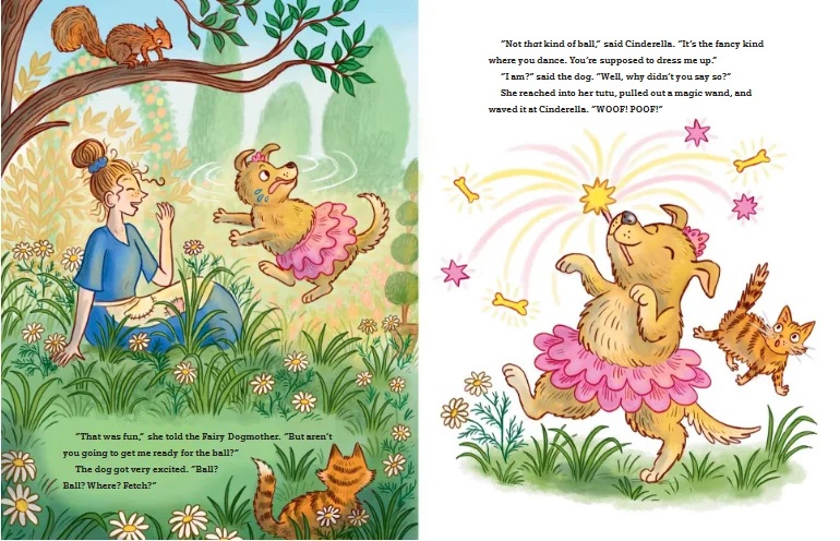 Freya Hartas | 灰姑娘与狗狗的故事