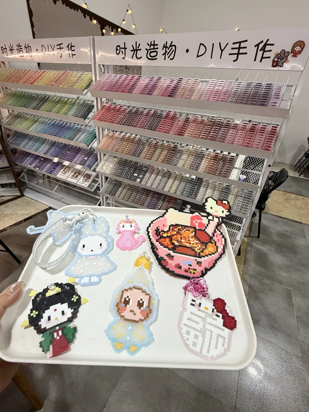 广州新的！！拼豆15r玩了一下午！！！