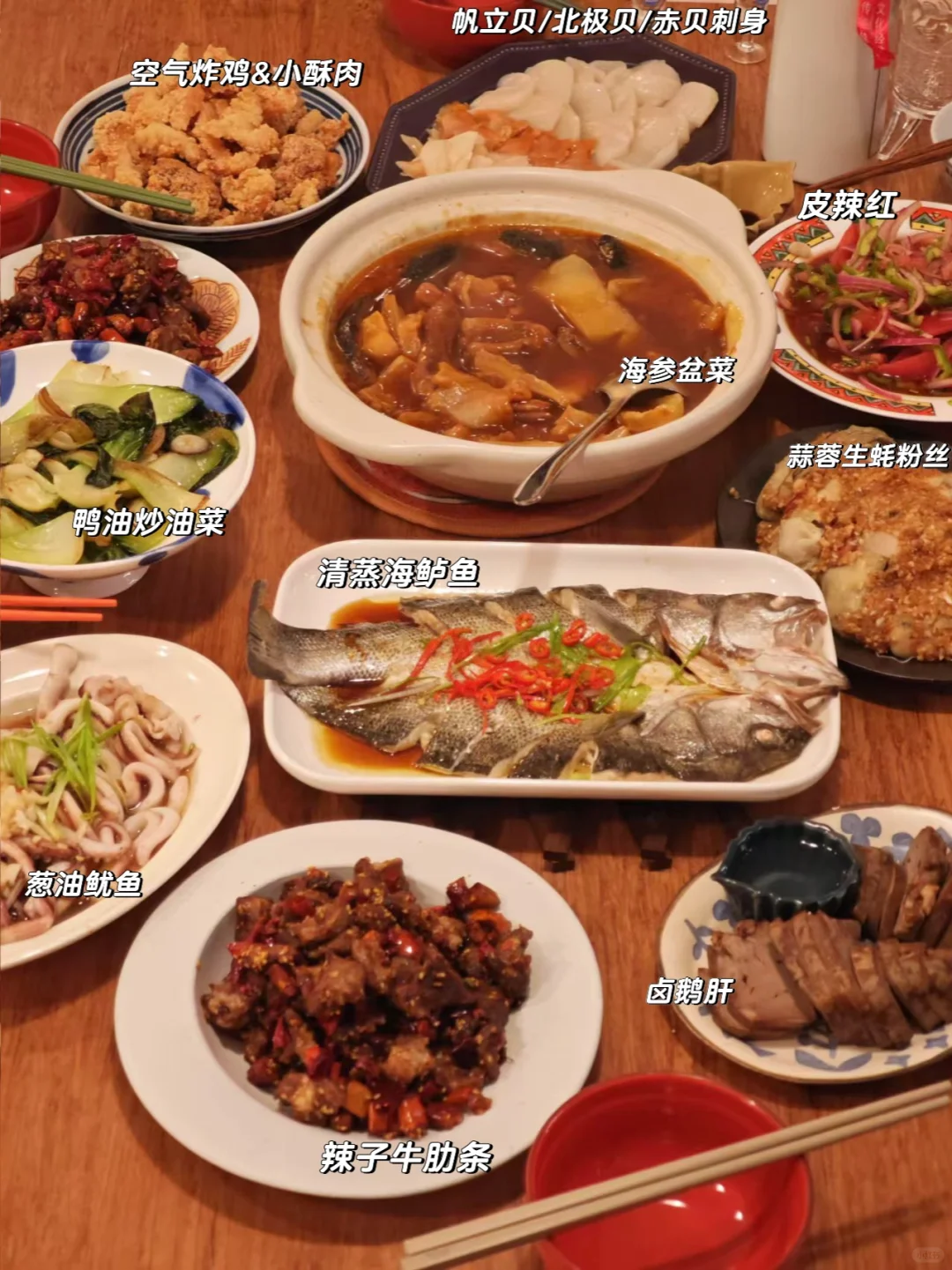 又一年“年夜饭”交卷了，今年忙中有乱子