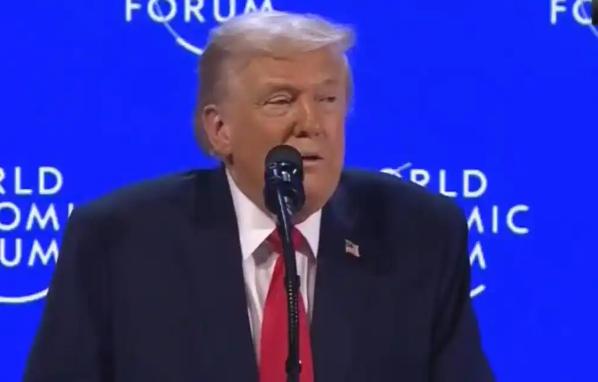 特朗普真的是厚颜无耻！

美国总统特朗普21日在达沃斯论坛上发表演讲，声称美国几