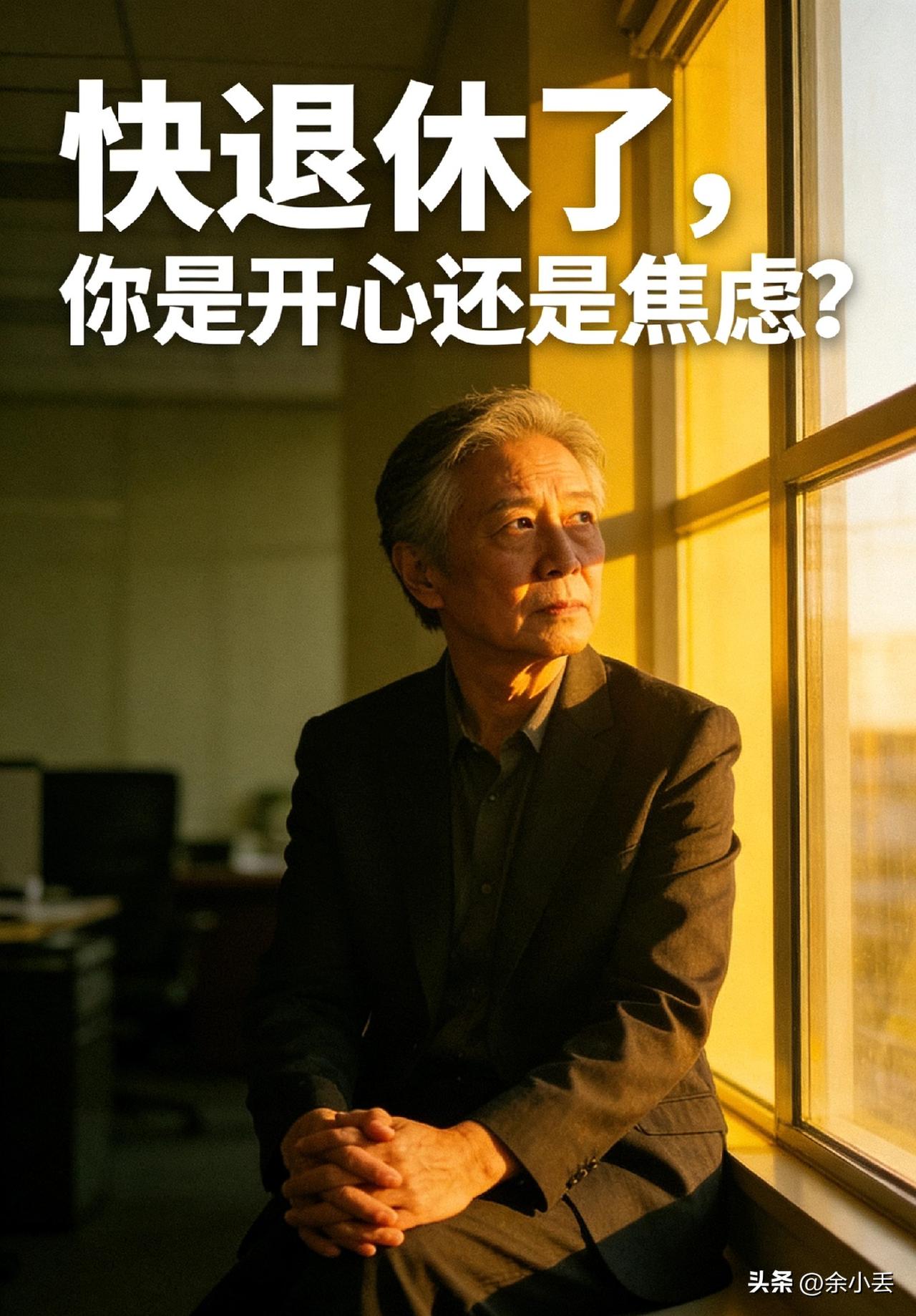 快退休了，你是开心还是焦虑？
 
终于不用早起打卡、应付人情世故，本该松一口气，