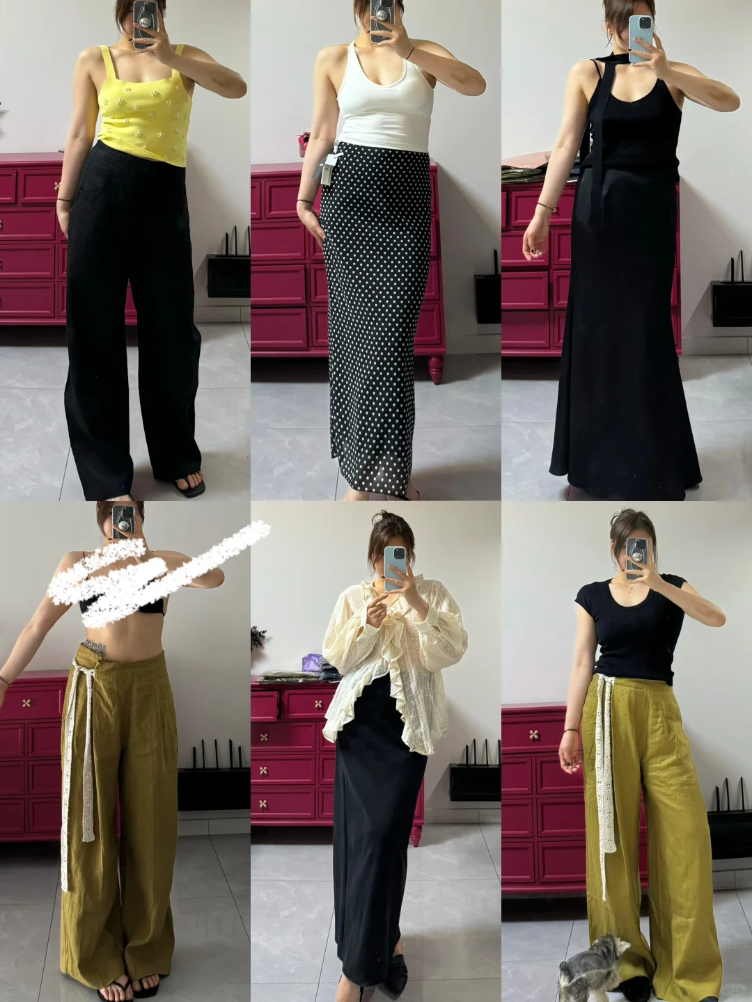 178cm162斤 大骨架高大壮显瘦三七分穿搭