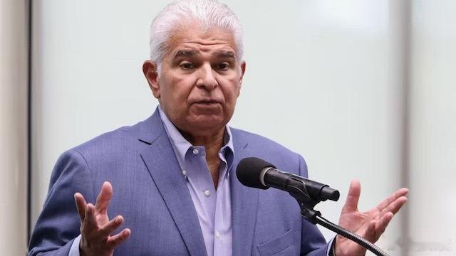 巴拿马总统涉华表态 巴拿马总统穆利诺9日视察港口时紧急“找补”，称“无意与中国发