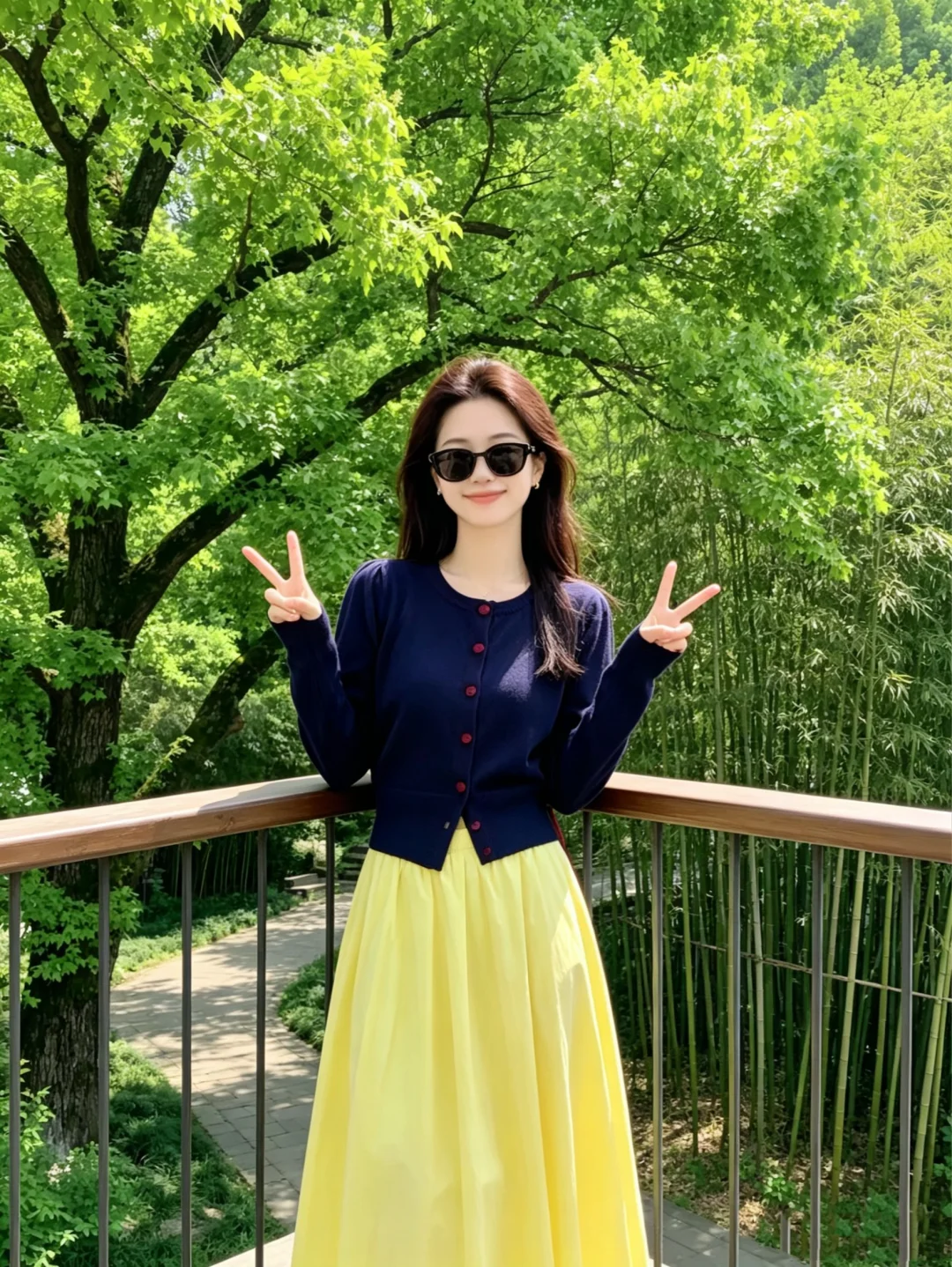 穿搭思路｜小黄裙和阳光好配💛
