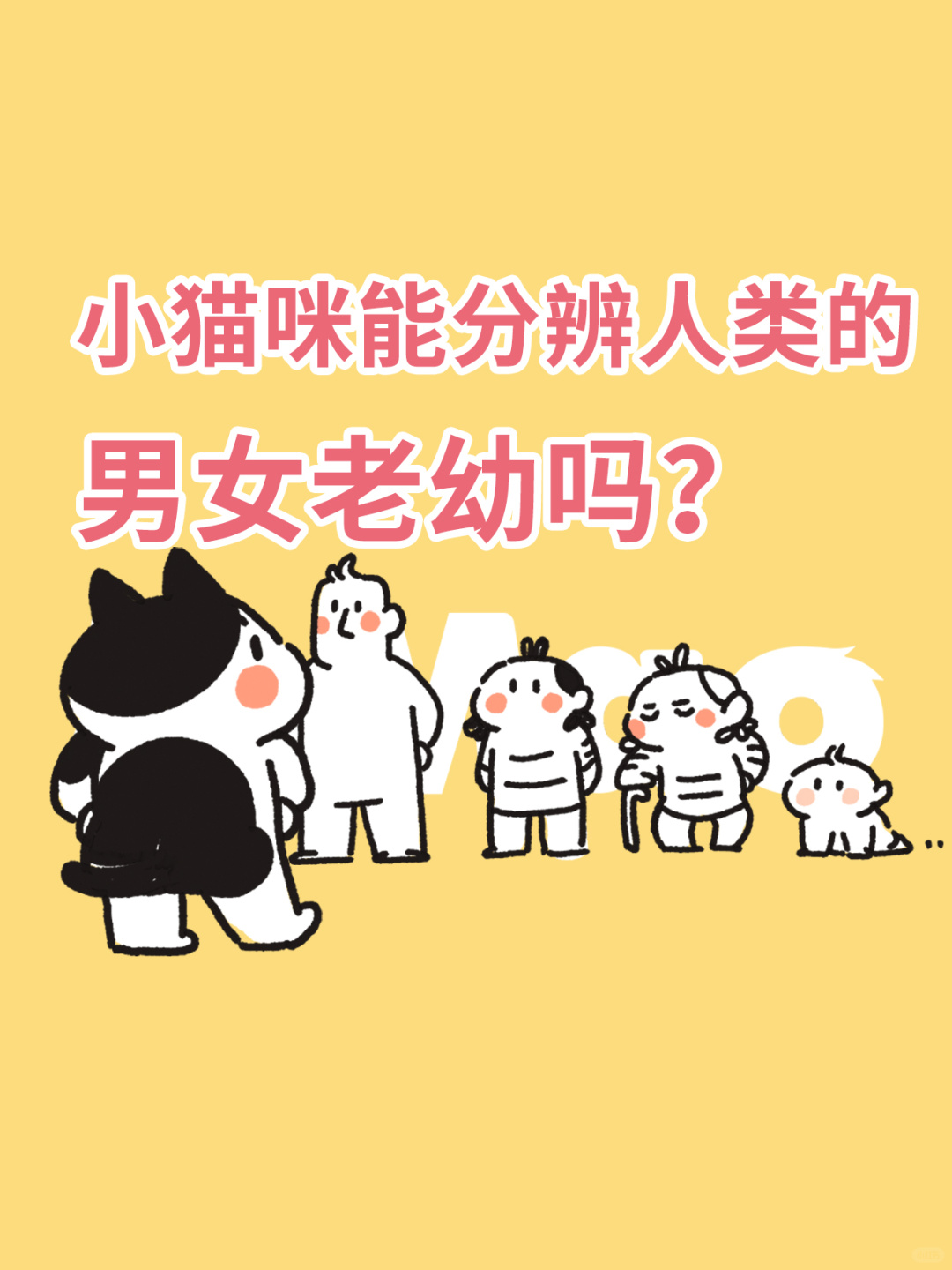 猫能分辨人类男女老幼吗？会区别对待吗？