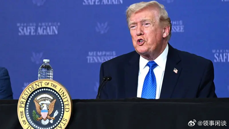 【特朗普：伊朗还有“最后一次”和平机会】（BBC）唐纳德·特朗普目前正在田纳西州