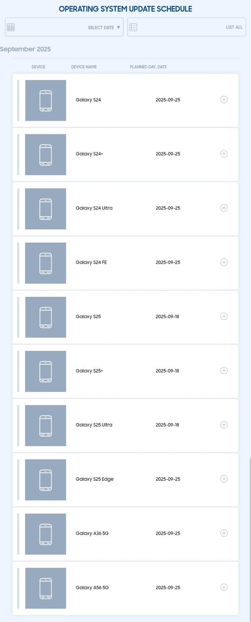 One UI 8 更新稳定版发布时间表土耳其三星官方发布 ​​​