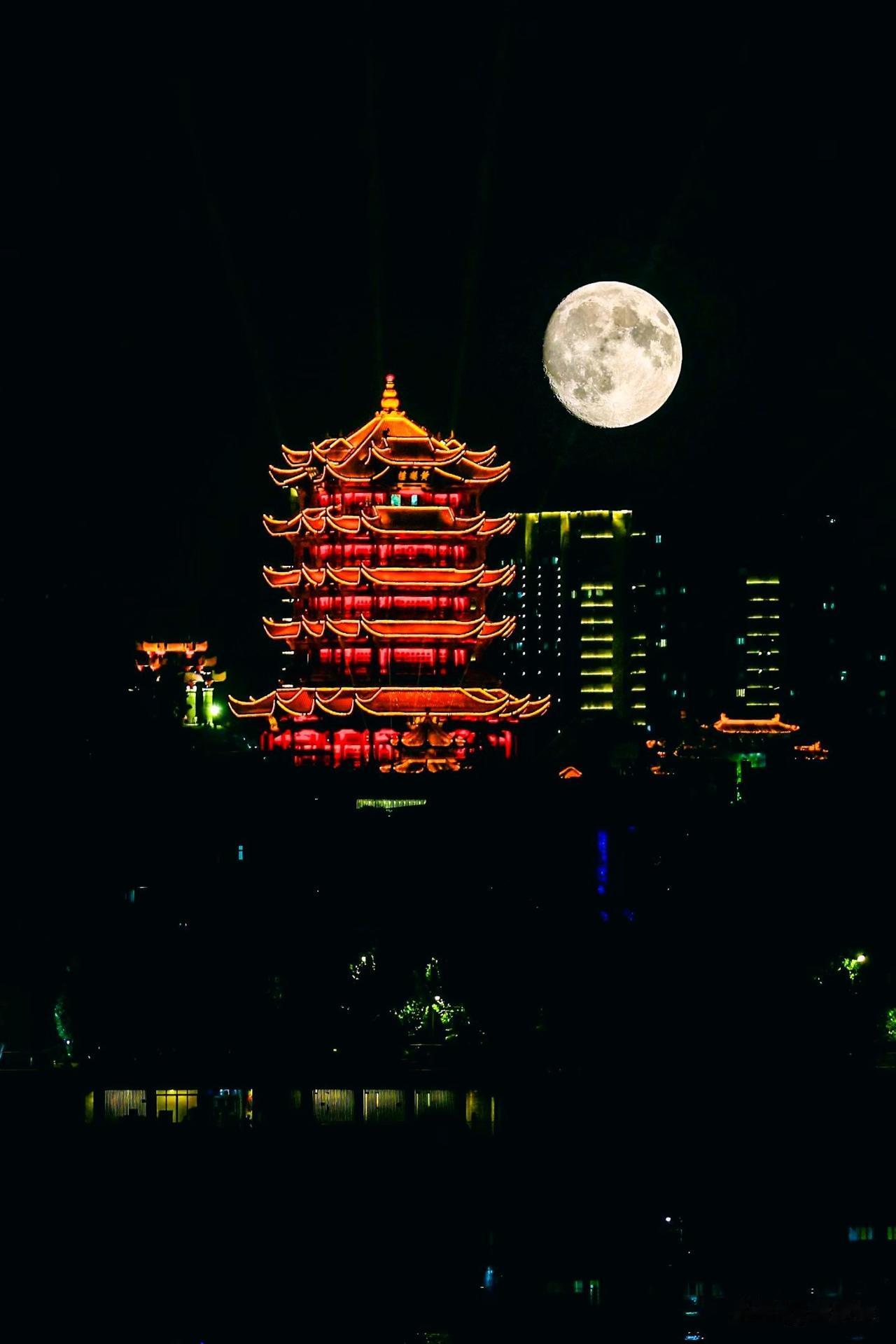 一刻的武汉，满是中秋的味道！