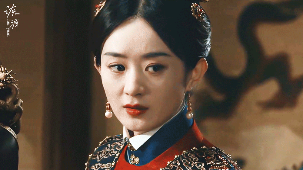 赵丽颖 《澎湖海战》黄和娘 / 动图▷1️⃣明制-转头+2️⃣丧服-黄衣☽ 乘风