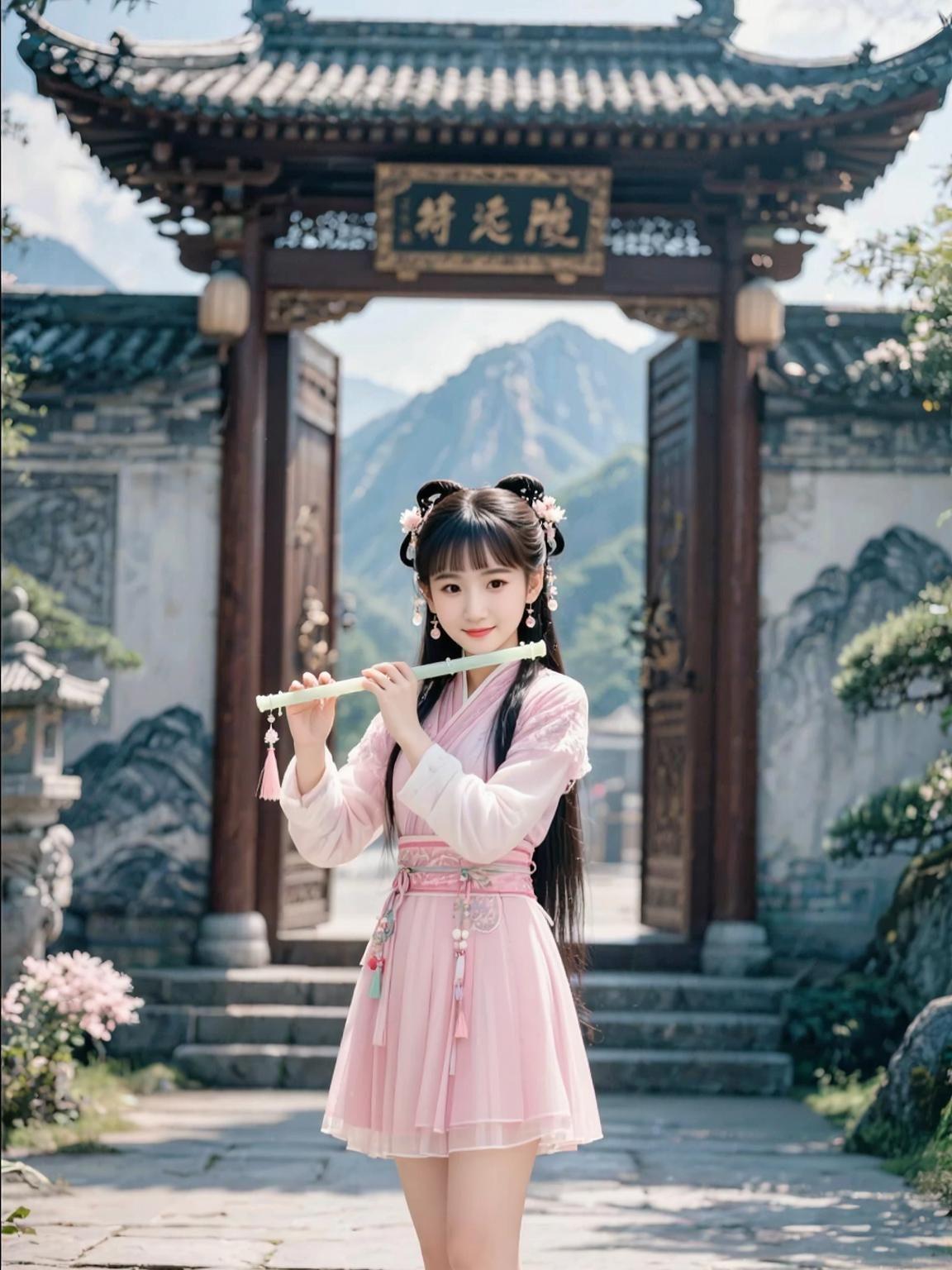 AI仙侠小师妹写真
