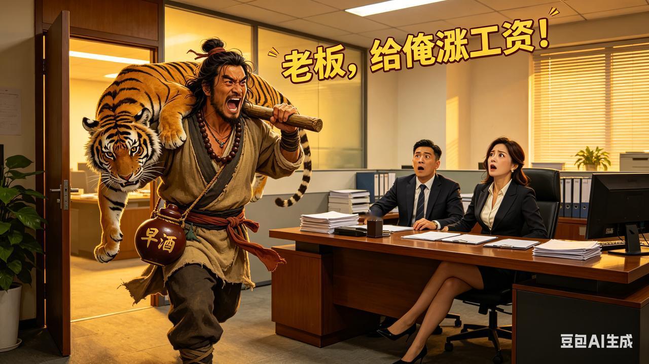 “半斤早酒去上班，厂长经理都归我管！”
——我对一名喝早酒的网友笑道。

因为写