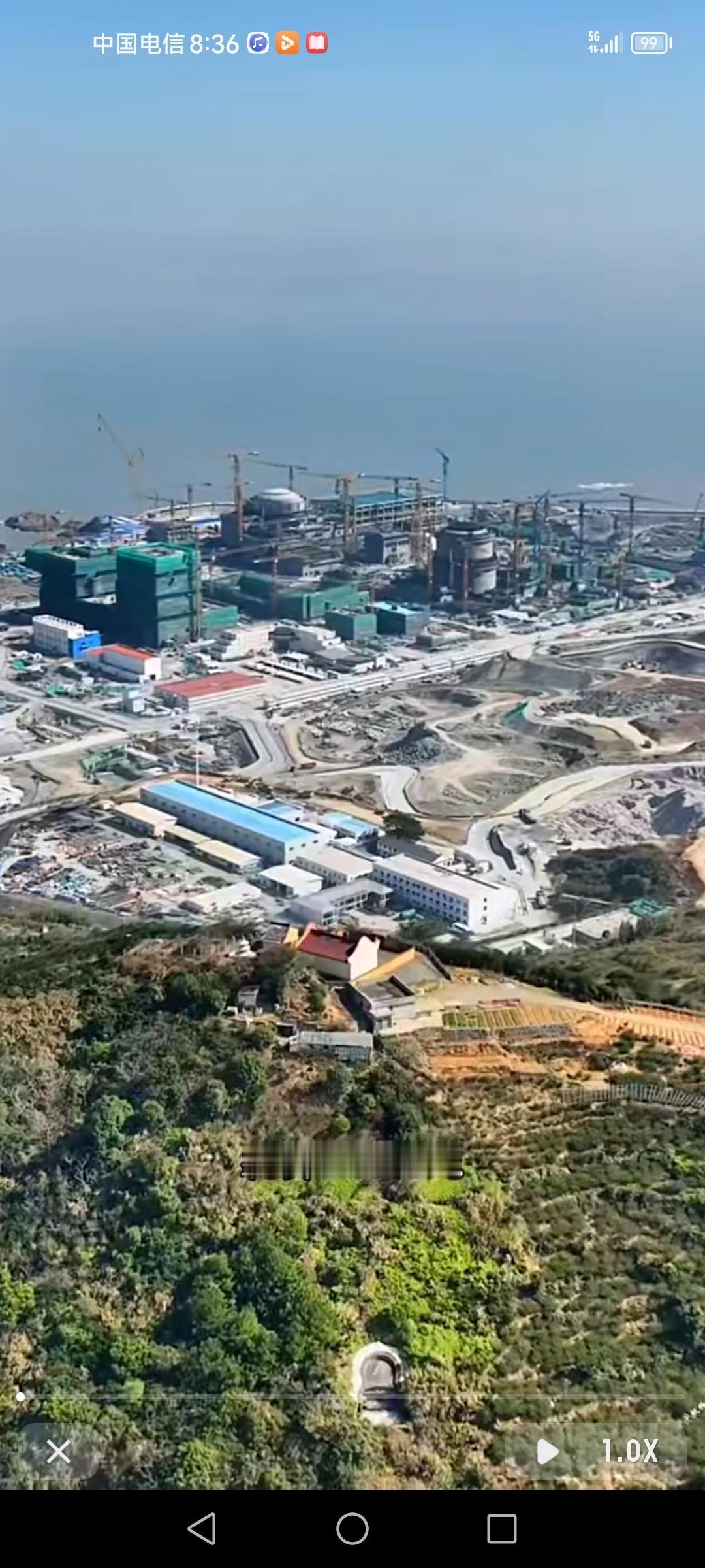 浙江苍南三澳核电站太牛了！它可是全国首个民营资本参股的核电项目，规划建设6台百万