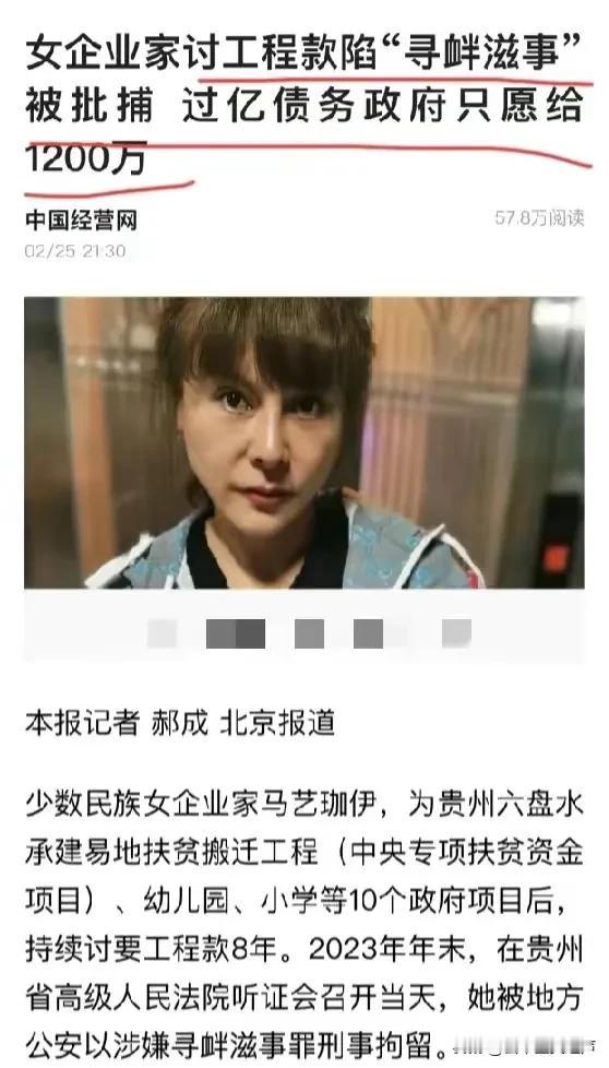 如何看待寻衅滋事这个口袋罪？
        最近，一女企业家向政府讨债，被涉嫌