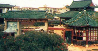 湖北荆州老照片：1990年代，江陵县石油公司，位于南门大街。