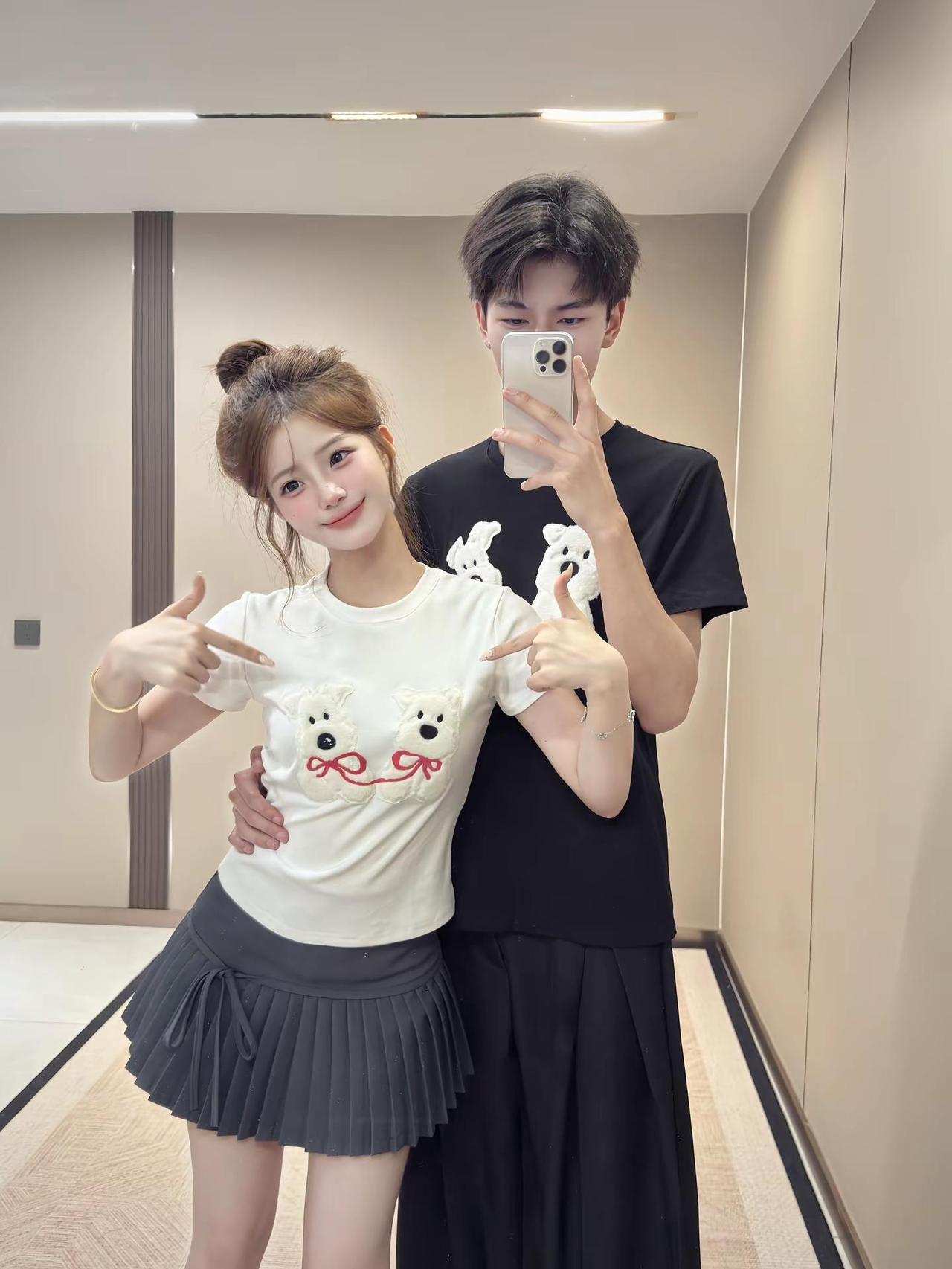 如果人都是会变的，我希望我们可以变得更温柔更细心更爱对方情侣装 我们俩