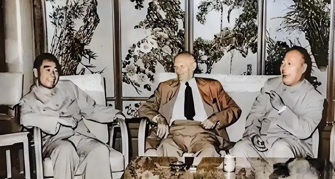 蒙哥马利见到的中国元帅是陈毅，第一次见面就被那坦率爽朗的笑声打动了，满带着军人气