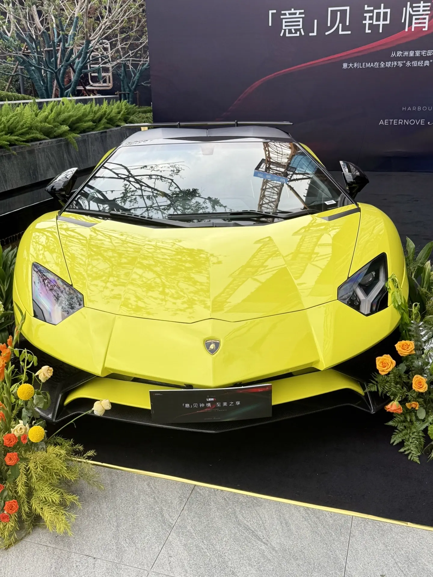 上次在汉街没抓到的大牛LP700改套件尾翼的750SV今天终于出现了一...