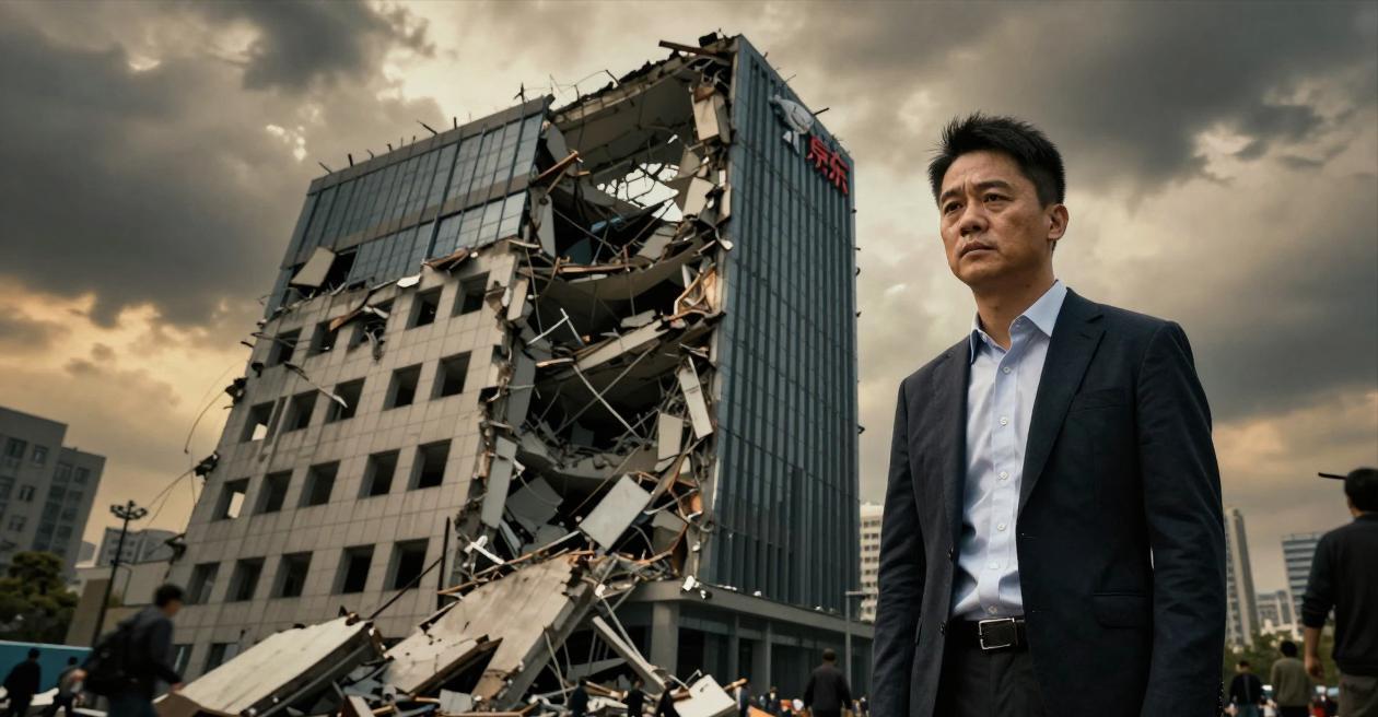 别人被查并没有伤筋动骨，京东被查，不但底裤被扒掉，而且暴露了它孱弱的本质。
没没