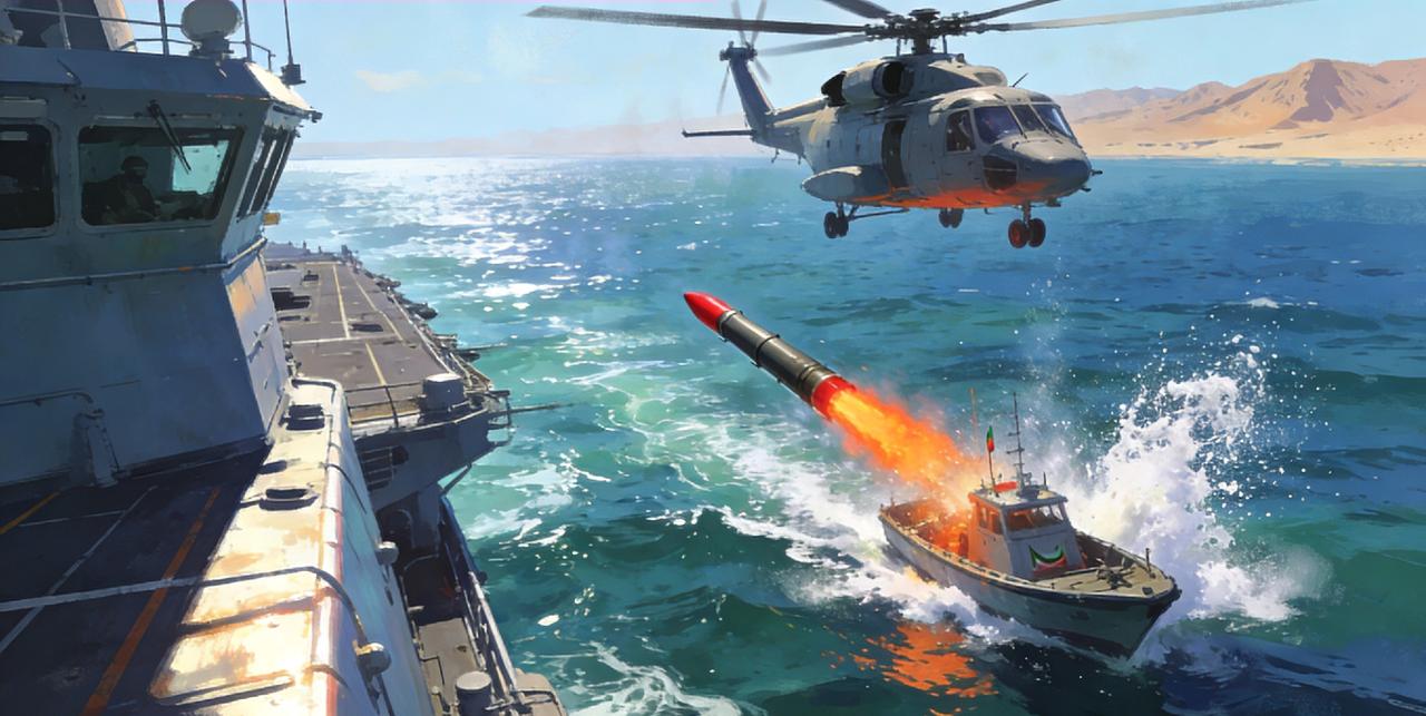 美军打击伊朗船只暴露多处短板
 
据外媒报道，美军在霍尔木兹海域对逼近航母的伊朗