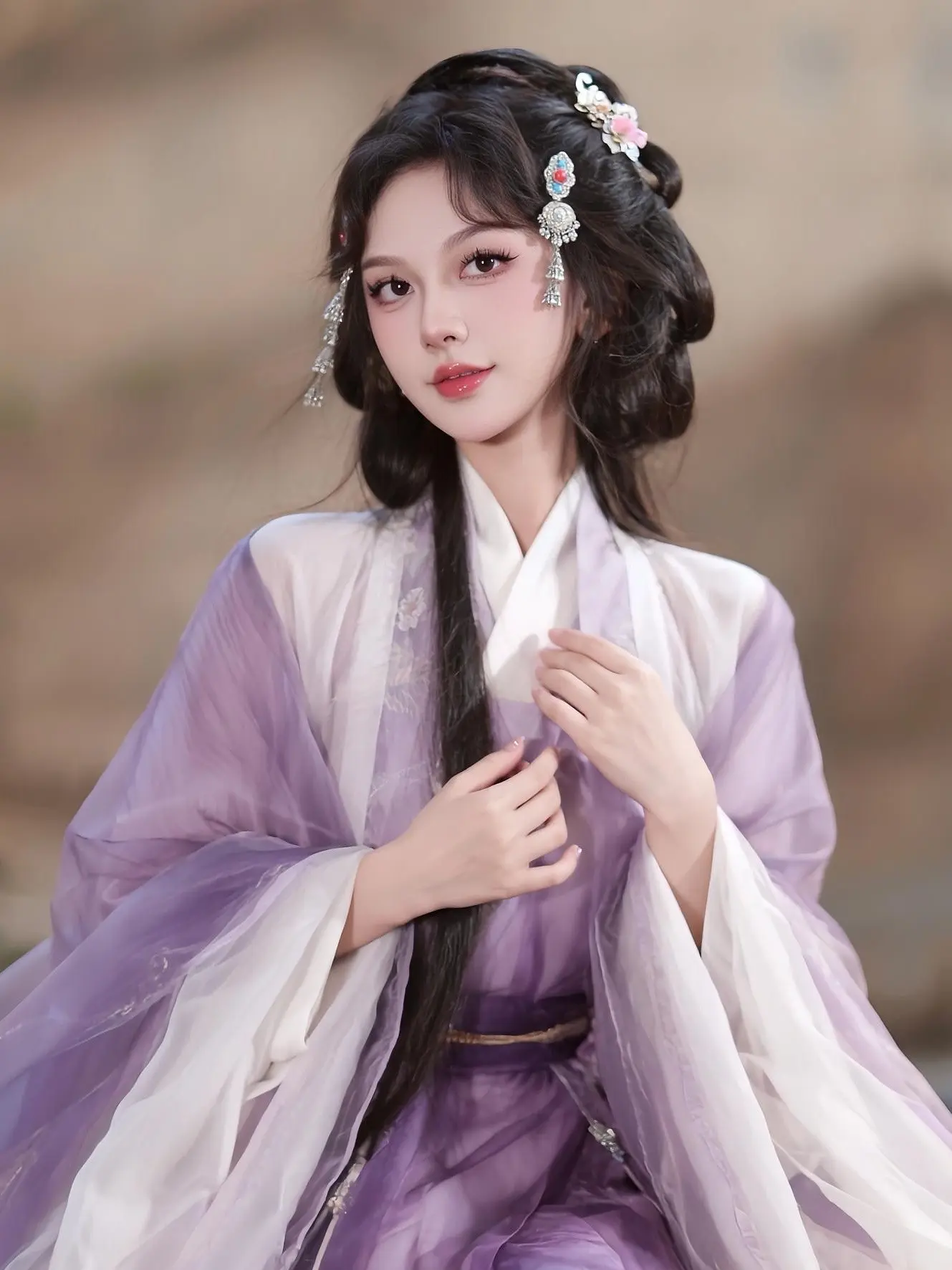 有点异域风情 不太国风哈哈。