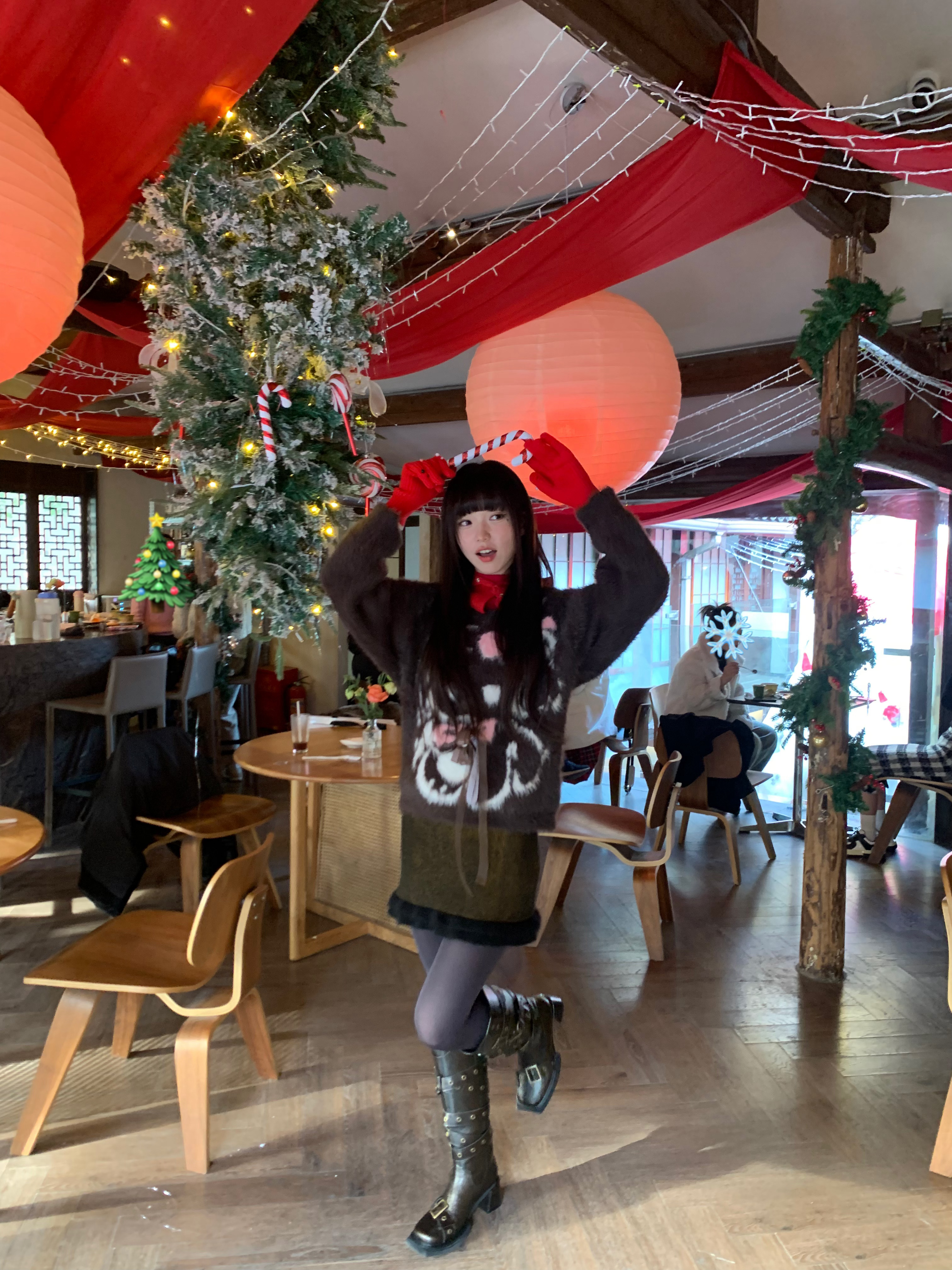 变身圣诞老人ฅ/ᐠ. ̫ .ᐟ\ฅ ​​​