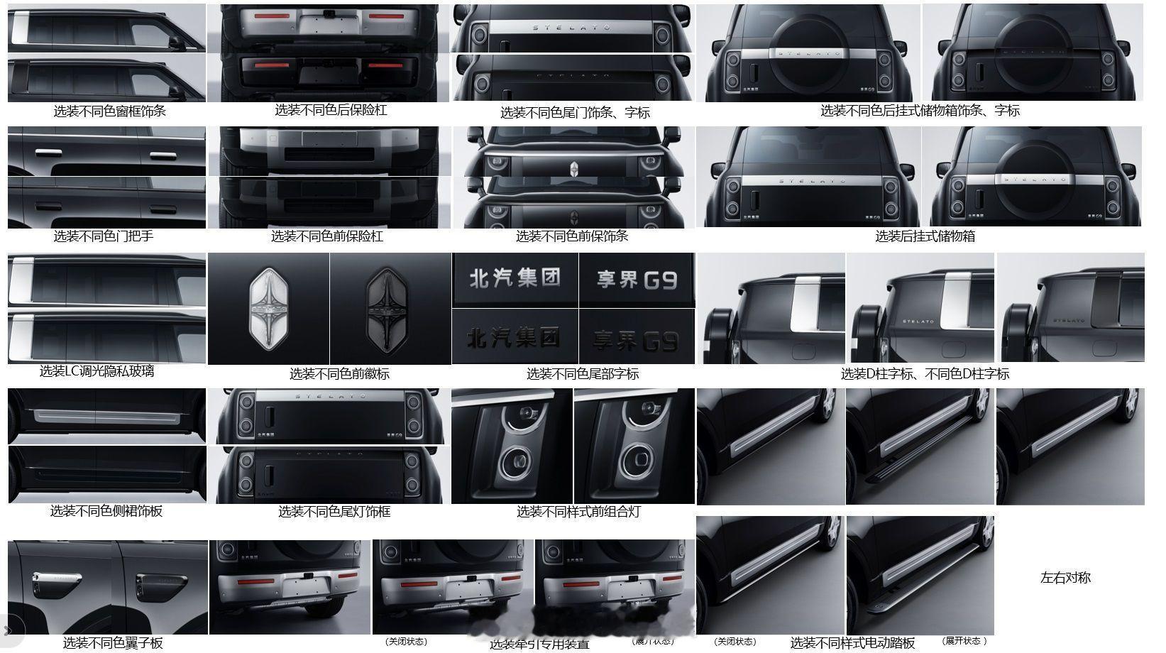 鸿蒙智行享界G9申报入网：- 长宽高：5206,5377*2050*1897mm