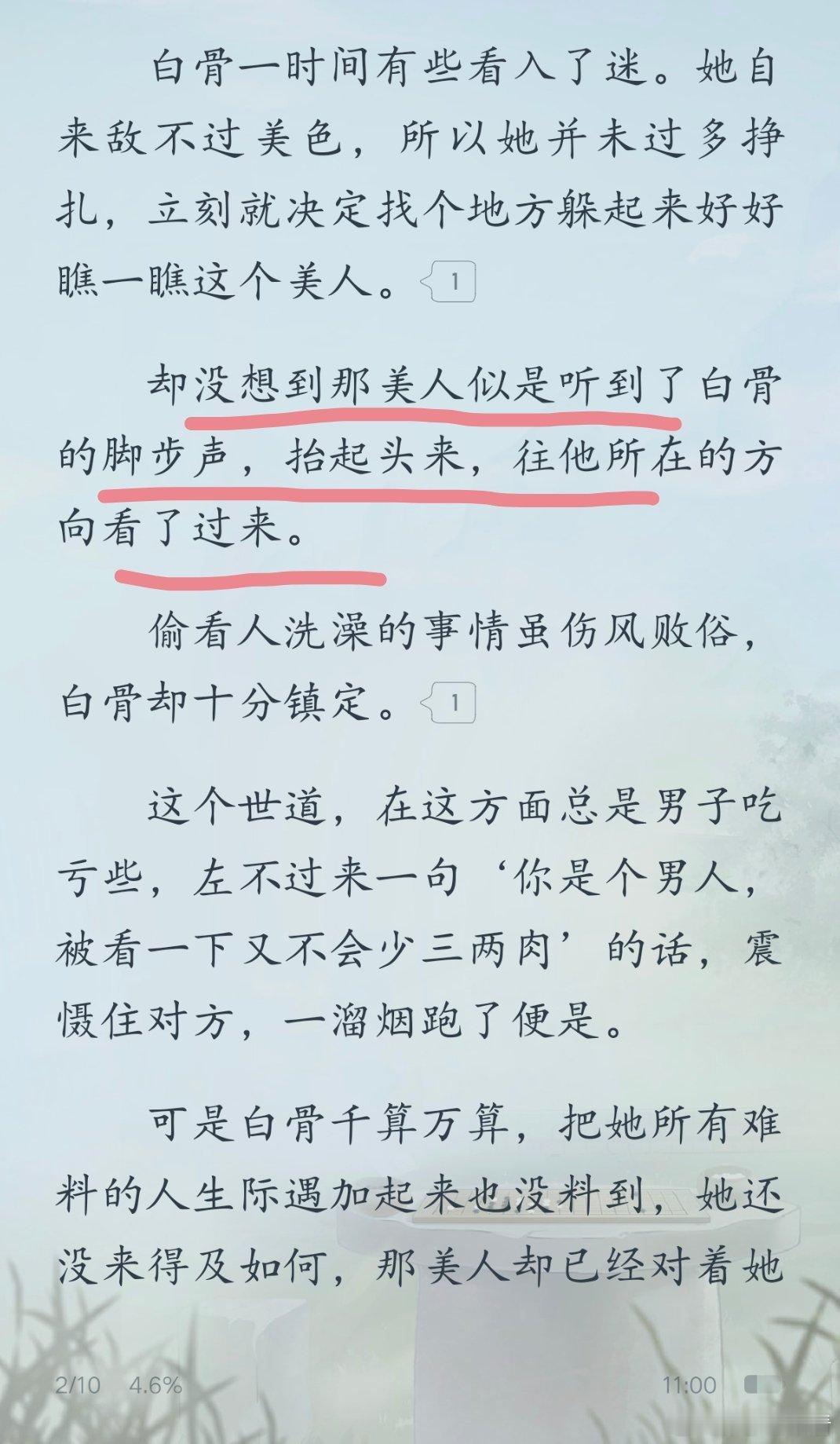 啧啧啧是香艳的银发美少年啊
