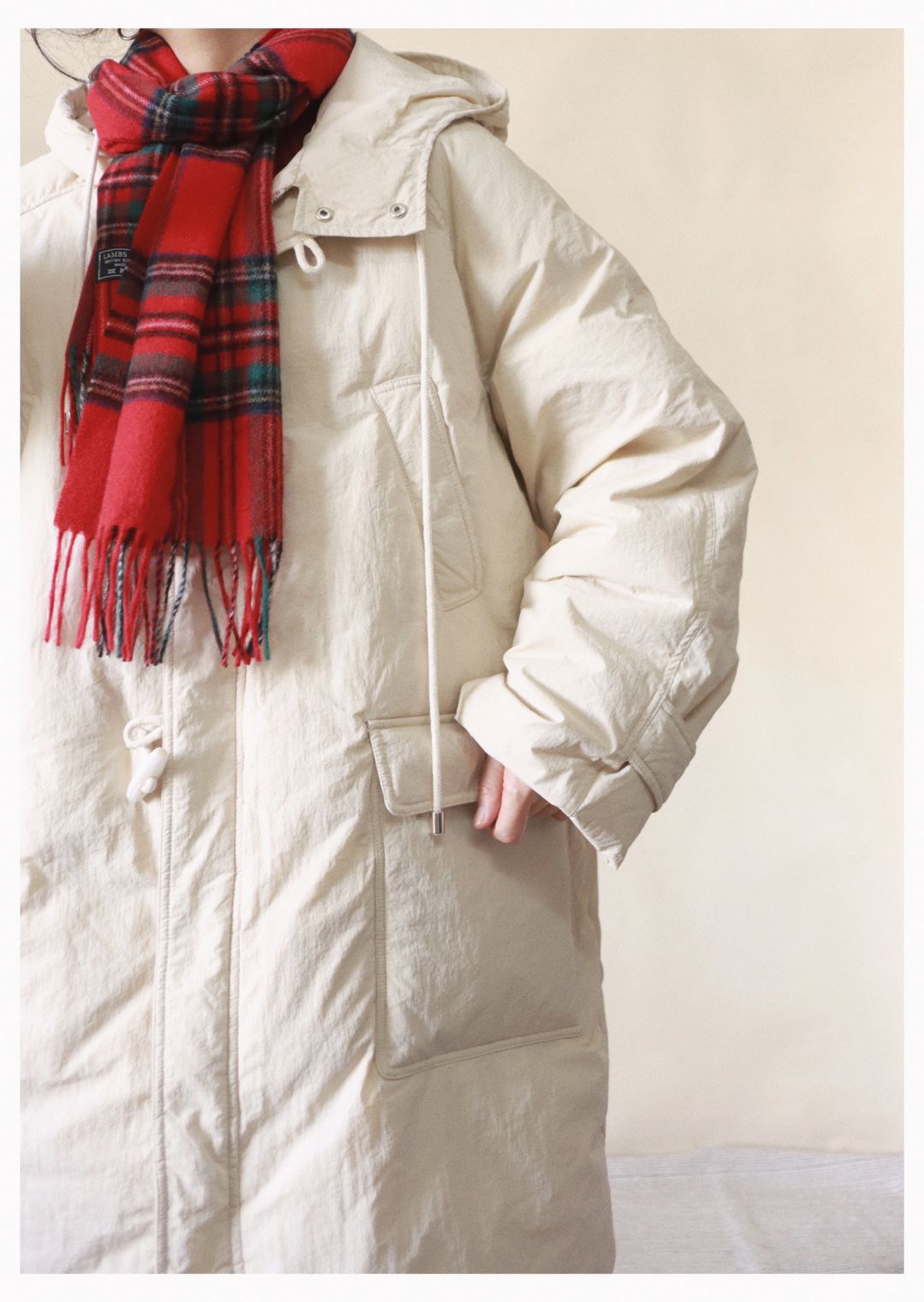 过冬的大被子羽绒服☁️