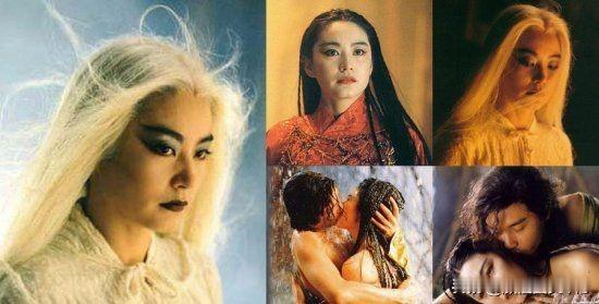 林青霞的经典角色有多绝？绝在“可男可女、可仙可邪”。东方不败把酒临江，红衣一抬眼