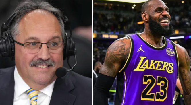 周冬雨 刘昊然前NBA主教练、现电视评论员斯坦-范甘迪在节目中谈到了洛杉矶湖人队