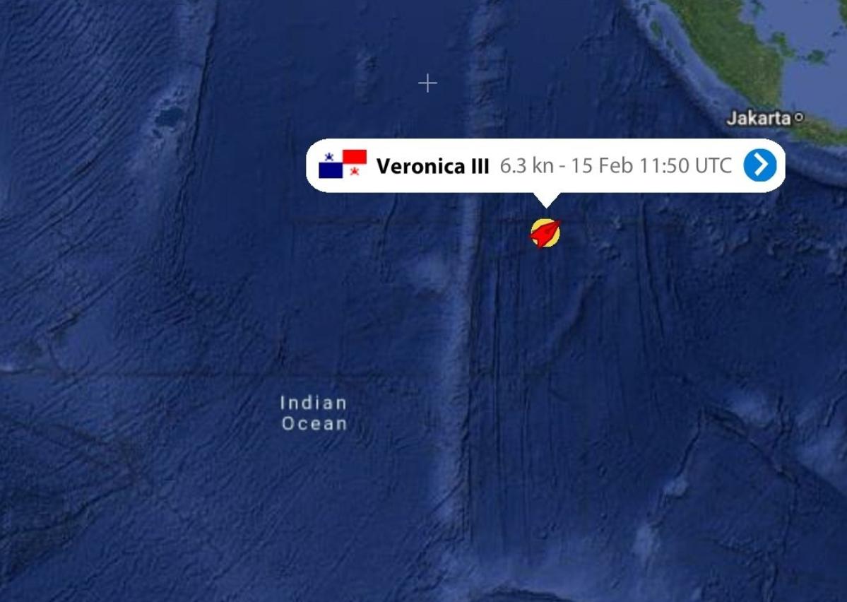 在当地时间2026年2月15日，美军特种兵第二次在印度洋下手，抓扣了一艘中国香港