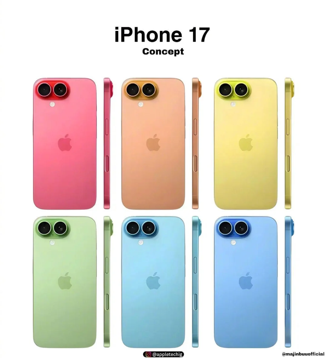 iPhone17长这样？