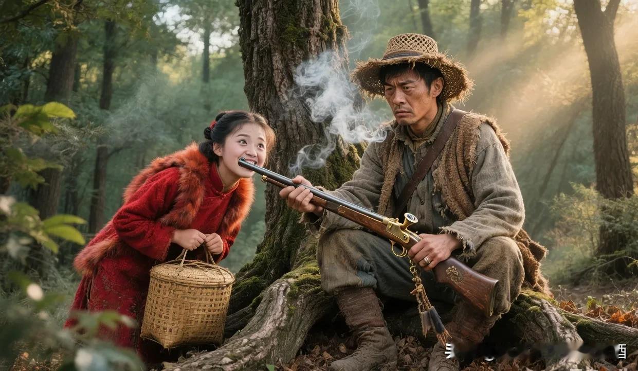 《猎户与烟袋狐》（根据民间传说改编）

民国初年，胶东山区有个叫陈三的猎户。这日