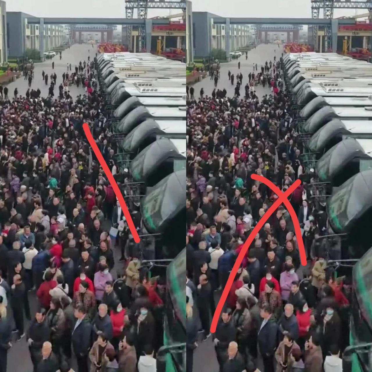 全网羡慕啦！3月24日，河南矿山老板崔培军包下78辆大巴，豪掷近千万，邀请400