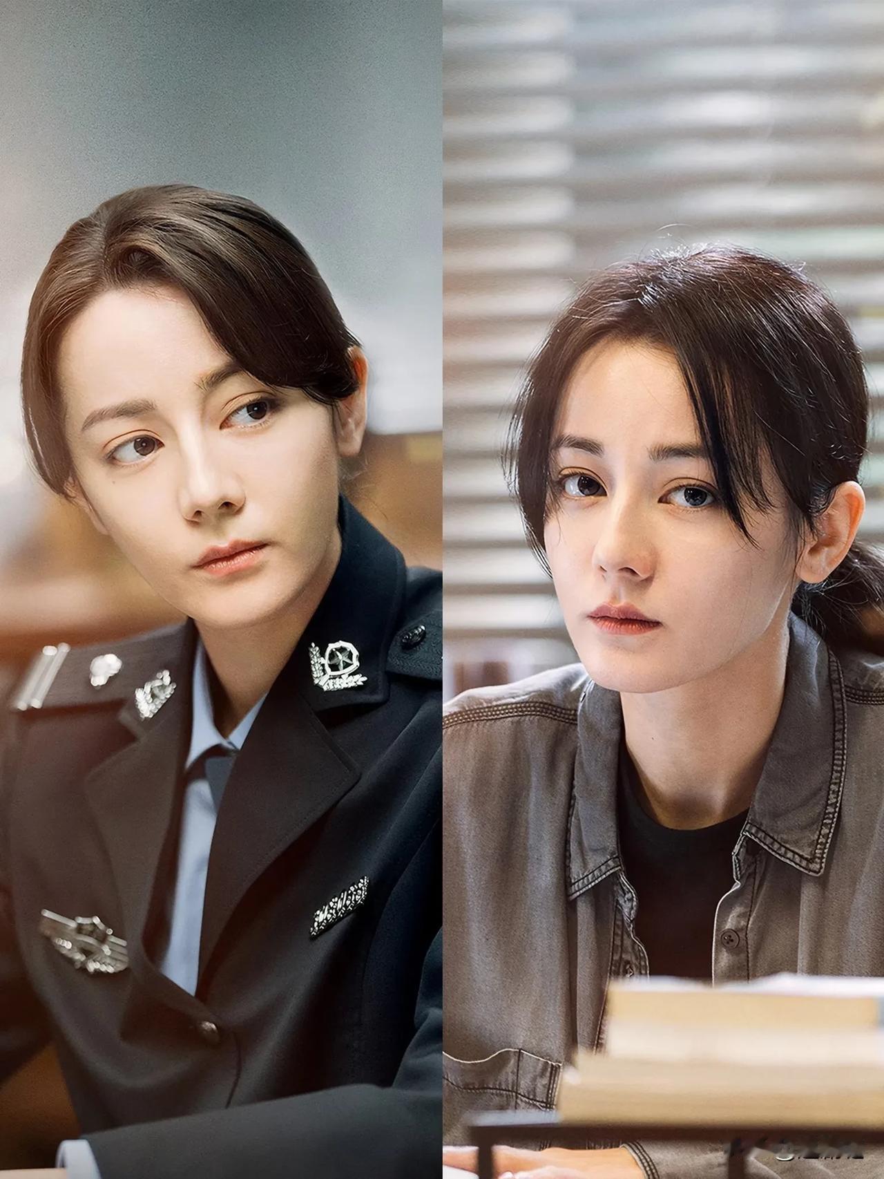 迪丽热巴，利剑玫瑰，新疆人演警察。利剑玫瑰很多配角都有高光，主角团也是成长型的。
