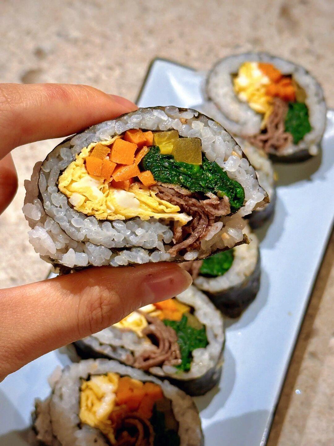 再见Hmart❗️韩式紫菜包饭自己做简单又满足