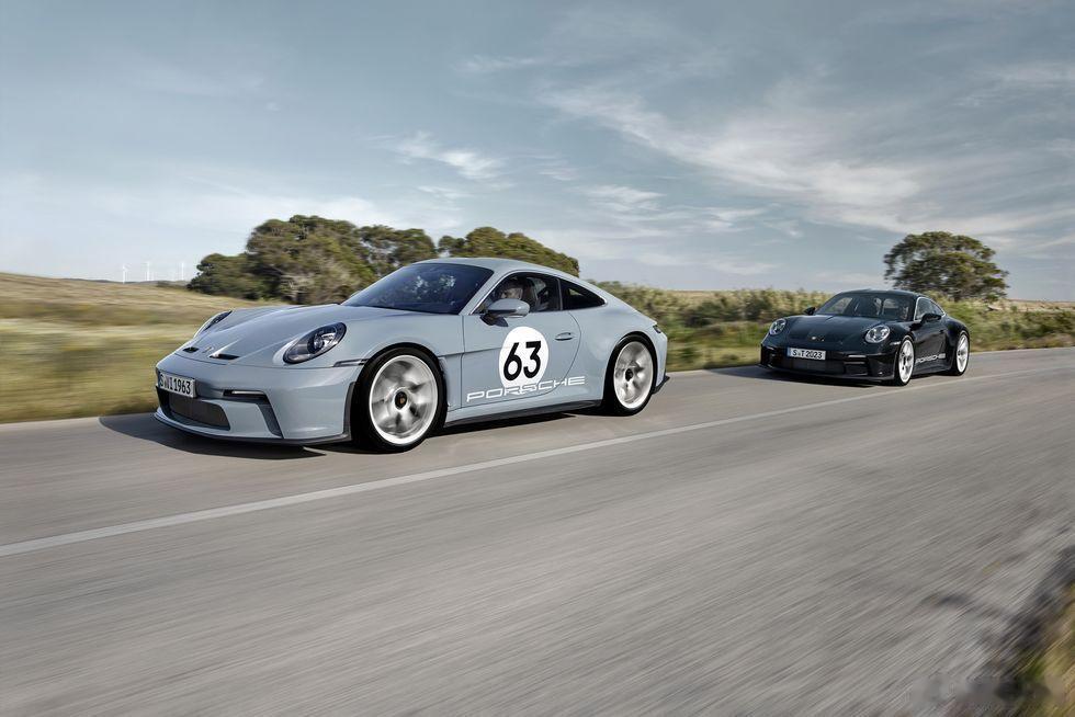 再说一遍！60周年版的保时捷911ST（992代）是基于992 GT3touri