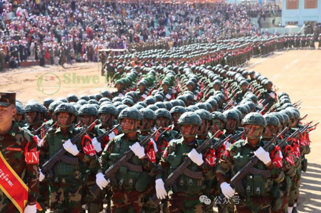 德昂解放军庆祝建军63周年！

没有祝贺的武装，主要是克钦独立军、北掸邦军、佤邦