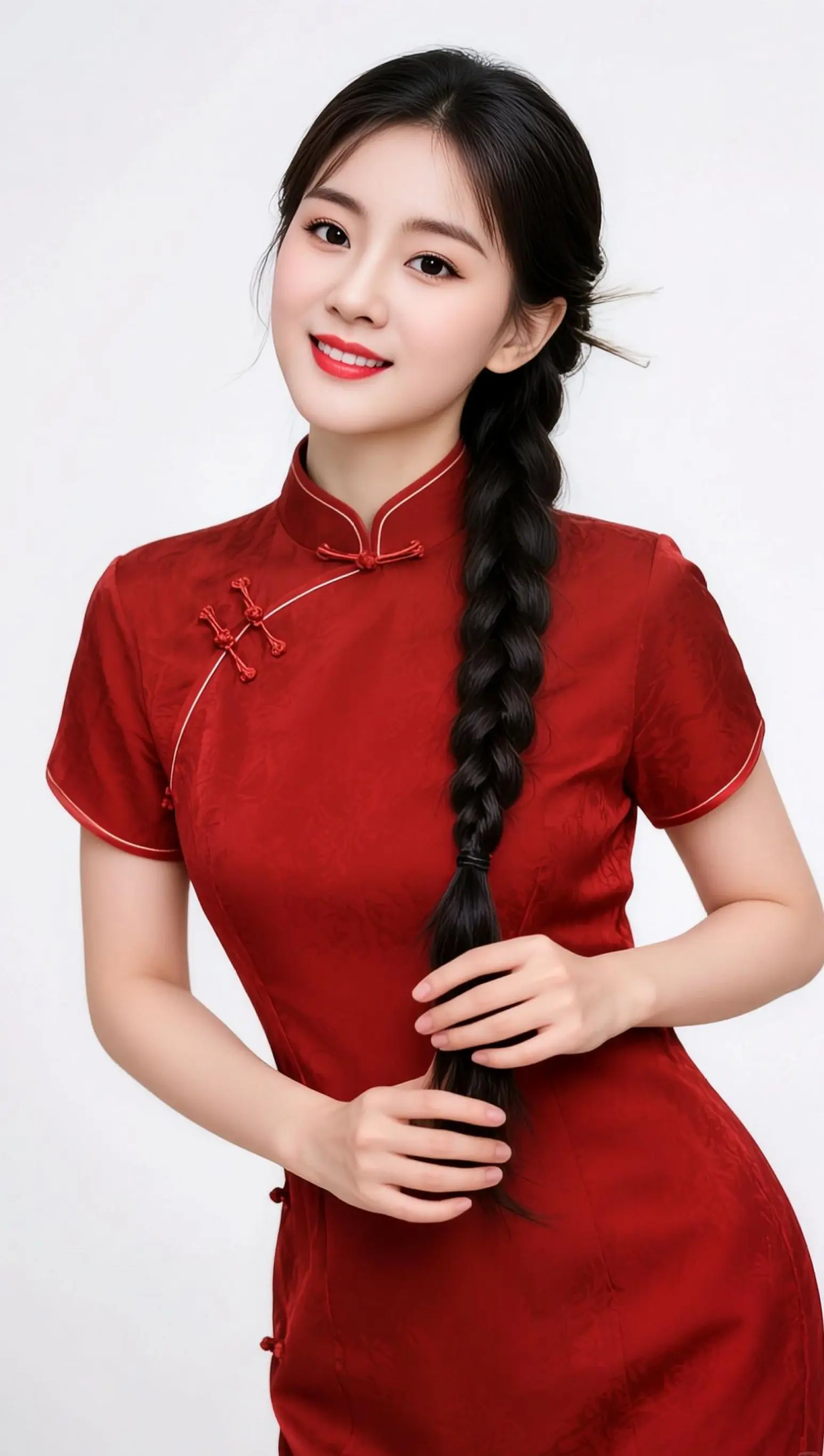 AI红妆旗袍照  ai创作