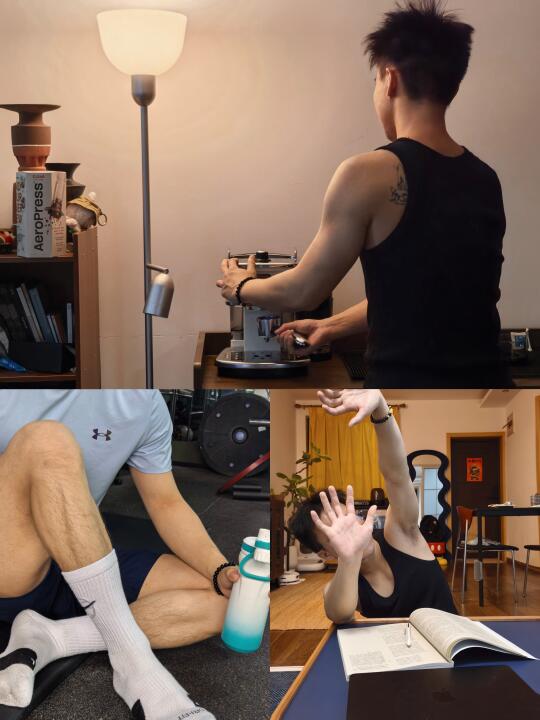 又完成了一周的打工和健身